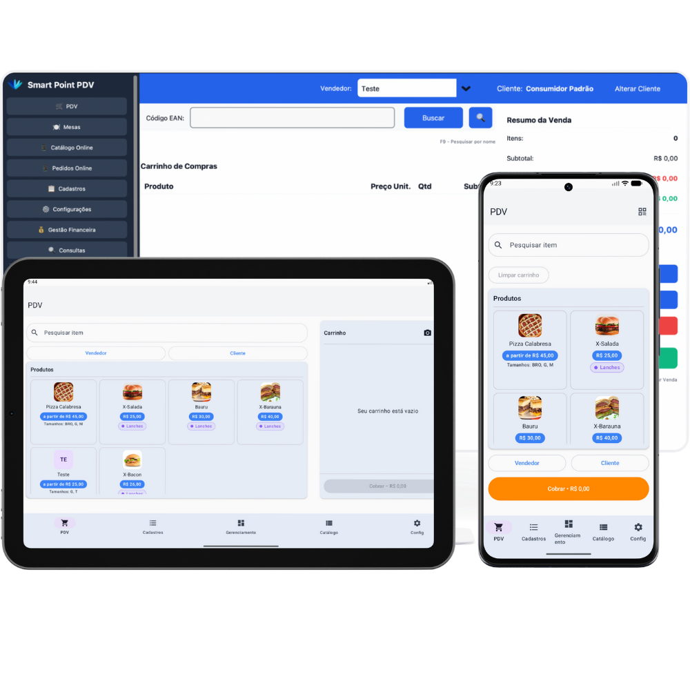 Interface multi-dispositivo